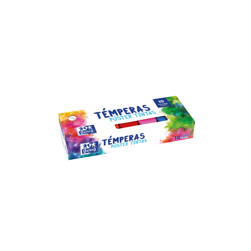 Oxford Temperas 20ml - Alta Pigmentacion - Facil de Mezclar - 10 Colores Oxford Temperas 20ml - Alta Pigmentacion - Facil de Mezclar - 10 Colores