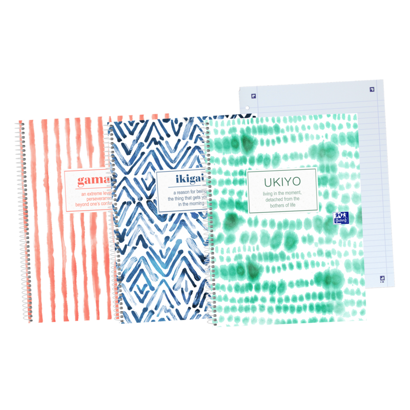 Oxford Japandi A4+ Europeanbook - Tapa Extradura Resistente - 1 Linea y 2 Margenes para Organizacion - 80 Hojas de Alta Calidad Oxford Japandi A4+ Europeanbook - Tapa Extradura Resistente - 1 Linea y 2 Margenes para Organizacion - 80 Hojas de Alta Calidad