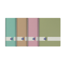 Oxford Nature Europeanbook A4+ Copertina rigida - 80 fogli - 1 riga - 2 margini 5pz 5pz