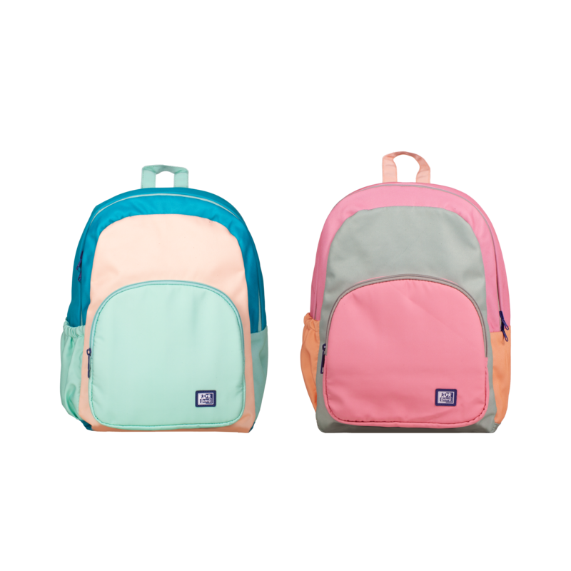 Oxford Mochila Reversible 2 en 1 Colorblock - Poliester Reciclado RPET - Capacidad 18L - 2 Modelos Disponibles Oxford Mochila Reversible 2 en 1 Colorblock - Poliester Reciclado RPET - Capacidad 18L - 2 Modelos Disponibles