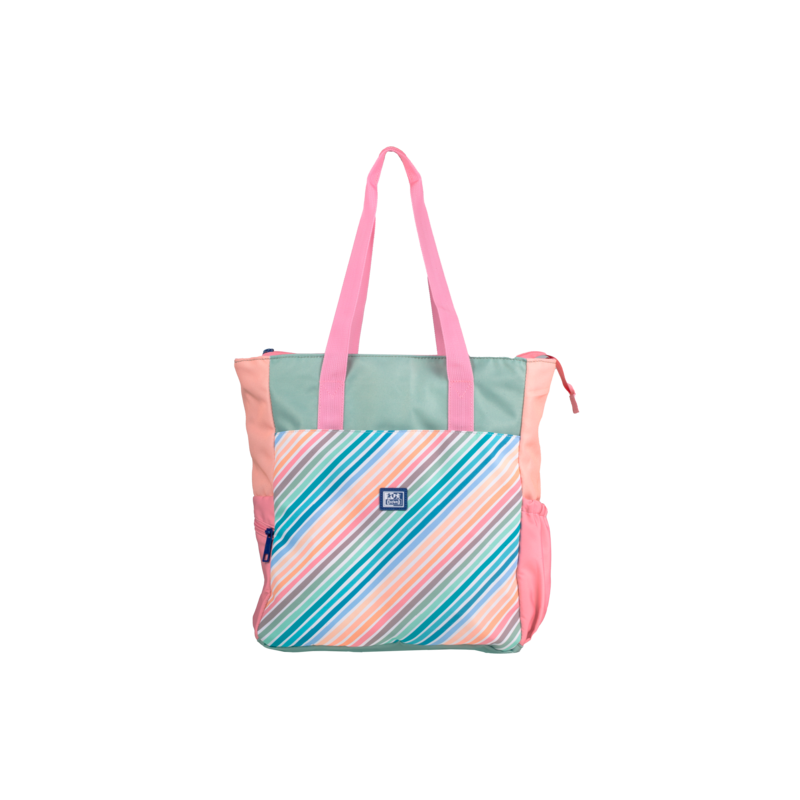 Oxford Tote Bag Convertible 2 en 1 Colorblock - Poliester Reciclado RPET - Capacidad de 30L - Versatil y Ecologico Oxford Tote Bag Convertible 2 en 1 Colorblock - Poliester Reciclado RPET - Capacidad de 30L - Versatil y Ecologico