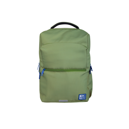 Zaino Oxford B-Ready - RPET in poliestere riciclato da 28 litri - Colore verde