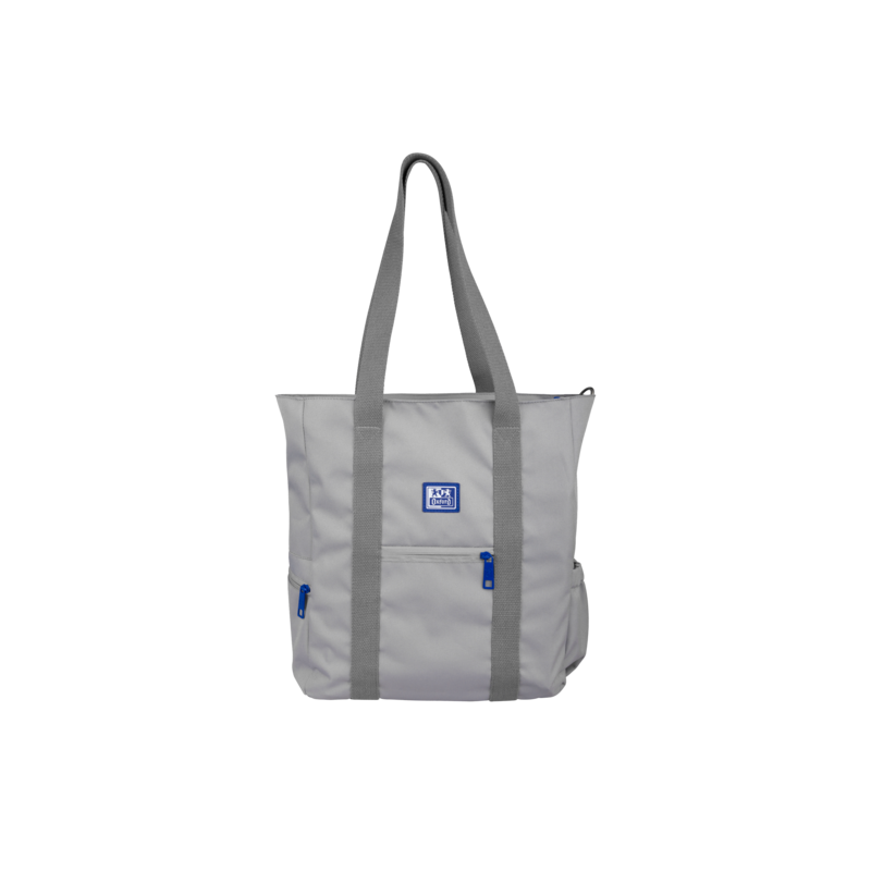 Oxford B-Ready Tote Bag Bolso de Tela Ecologica - Poliester Reciclado RPET - Asa Larga para Bandolera - Color Gris Oxford B-Ready Tote Bag Bolso de Tela Ecologica - Poliester Reciclado RPET - Asa Larga para Bandolera - Color Gris
