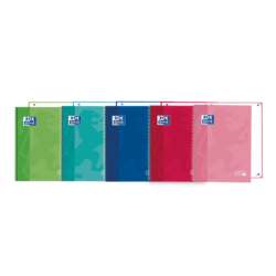 Oxford School Classic Europeanbook 1 A4+ - Copertina extra rigida e resistente - 80 fogli di alta qualità - Colori assortiti 5pz