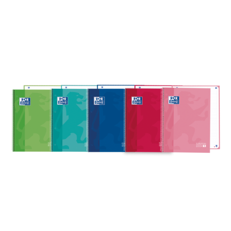 Oxford School Classic Europeanbook 1 A4+ - Tapa Extradura Resistente - 80 Hojas de Alta Calidad - Colores Surtidos