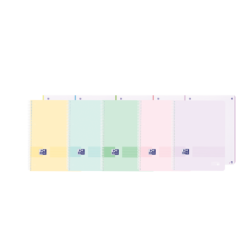 Oxford Live&Go Europeanbook 1 Tapa de Plastico A4+ 5x5 - 80 Hojas - Colores Surtidos