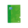 Oxford School Classic Cuaderno Espiral Tapa Extradura Write&Erase - Folio 1 Linea con Margen - 80 Hojas - Color Verde