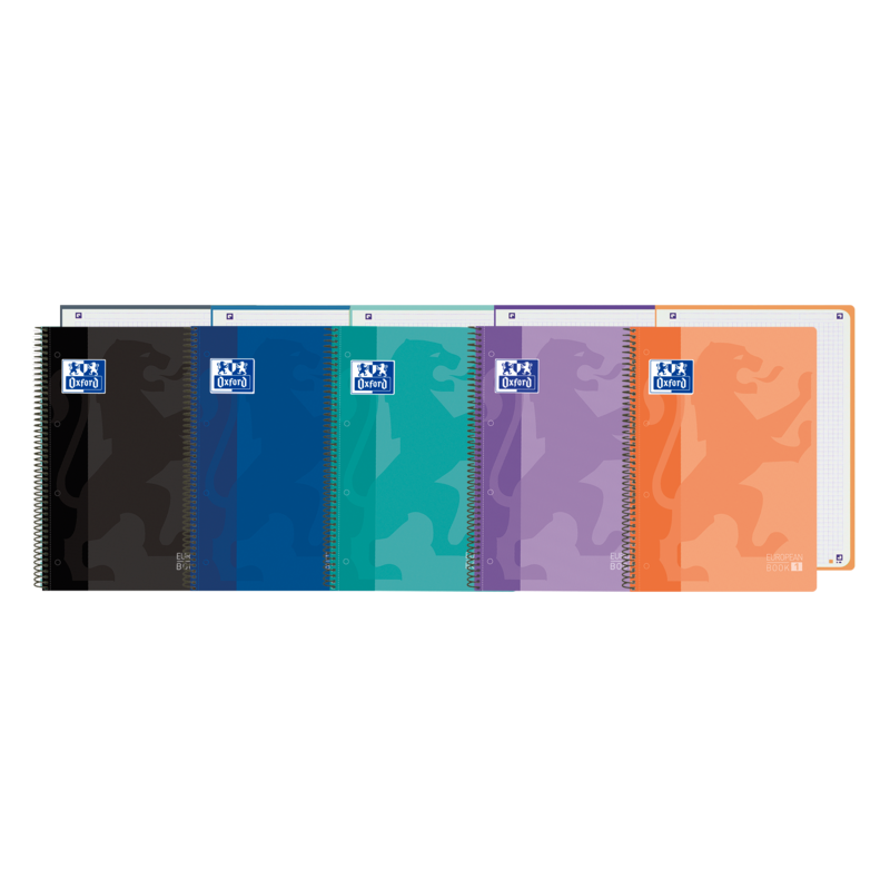 Oxford School Classic Europeanbook 1 - Tapa de Plastico A4+ - 5x5 - 80 Hojas Oxford School Classic Europeanbook 1 - Tapa de Plastico A4+ - 5x5 - 80 Hojas