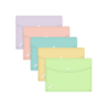 Spilla Oxford A5 PP Trasparente - Forte e Durevole - Misura Standard - Trasparente - Ideale per Documenti Formato A5 5pz 5pz