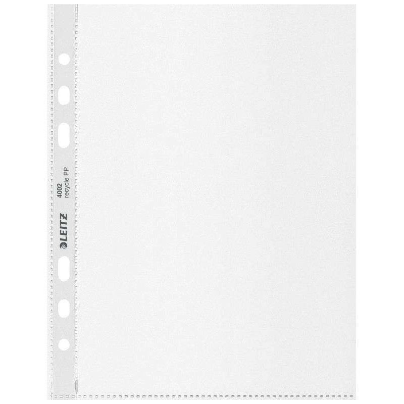 Leitz Recycle Funda A5 - Plastico Reciclado - Compensacion de Co2 - 100% Reciclable - Transparente Leitz Recycle Funda A5 - Plastico Reciclado - Compensacion de Co2 - 100% Reciclable - Transparente