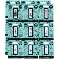 TechOneTech Be Original Collection Display da 18 unità flash USB 2.0 da 32 GB - Disegni assortiti (Pendrive)