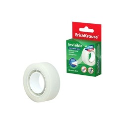 Nastro adesivo invisibile Erichkrause - 18 mm x 20 m - Colore trasparente