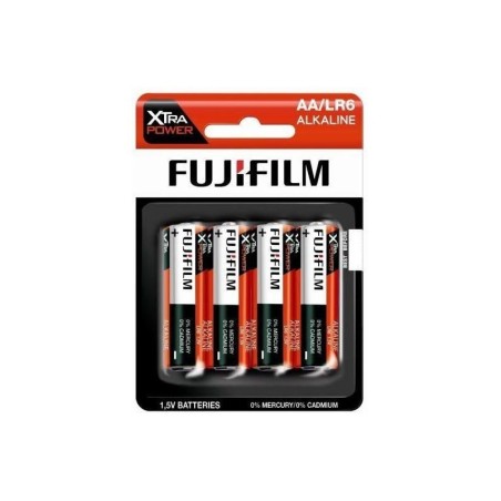 Fujifilm Pack de 4 Pilas Alcalinas LR06 AA 1.5V