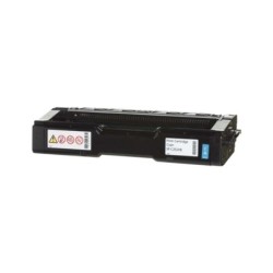 Cartuccia toner originale ciano Ricoh Aficio SPC252/SPC262 - 407717/SPC252HEC