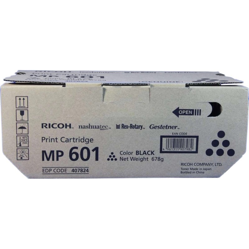 Cartuccia toner nero originale Ricoh Aficio MP501/MP601 - 407824