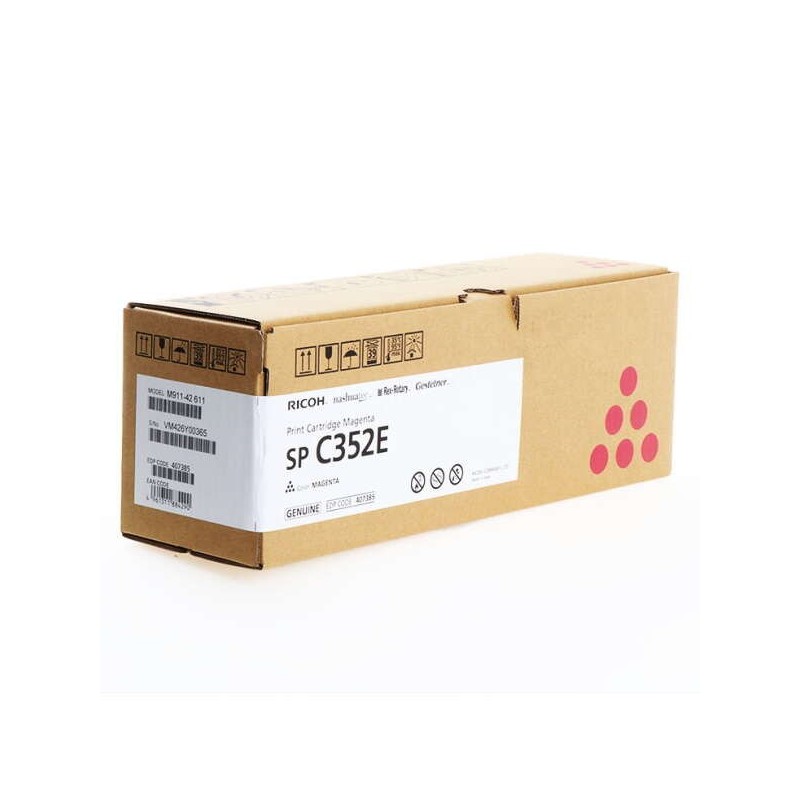 Cartuccia toner originale magenta Ricoh SP C352E - 408217/SP C352E