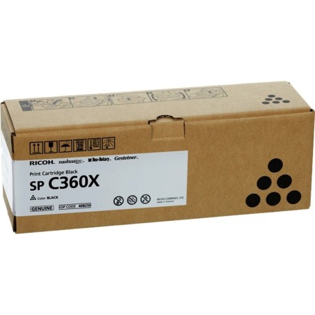 Cartuccia toner nero originale Ricoh Aficio SP-C361 - 408250/SPC360X