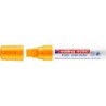 Pennarello a gesso liquido Edding 4090 - Punta a scalpello - Linea tra 4 e 15 mm - Odore neutro - Colore arancione neon 5pz 5pz