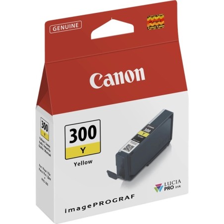 Cartuccia d'inchiostro originale gialla Canon PFI300 - 4196C001/PFI300Y