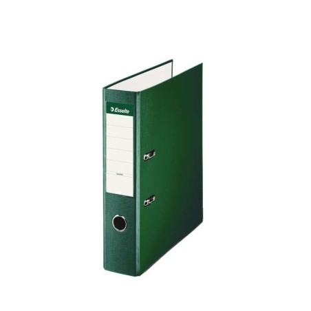 Raccoglitore a leva Esselte - Formato A4 - Dorso 75 mm - Capacità di 500 fogli - Colore verde 10pz 10pz