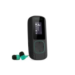 Energy Sistem MP3 Clip Bluetooth - 8GB - Clip - Radio FM y MicroSD - Color Verde