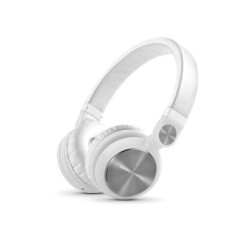 Energy Sistem DJ2 Cuffie Microfono - Cuffie Pieghevoli - Controllo Conversazione - Pieghevoli - Colore Bianco
