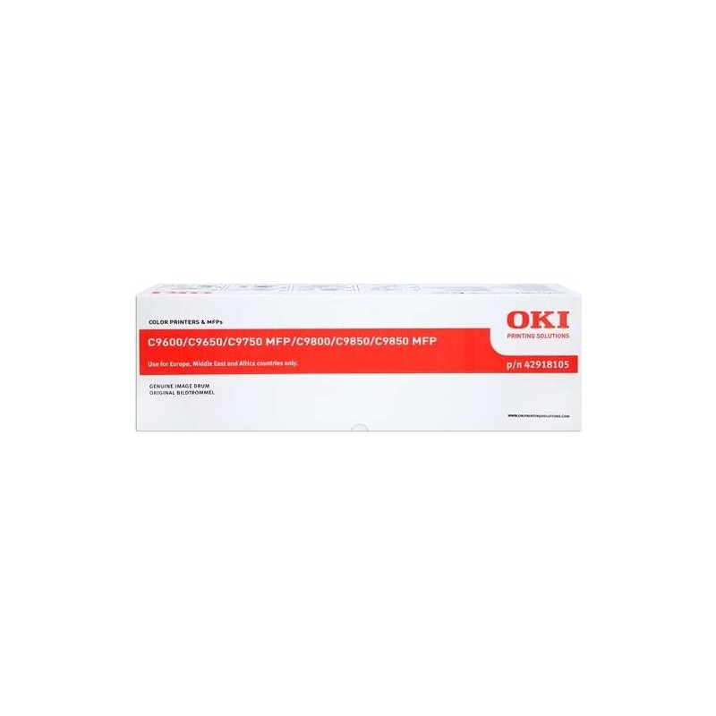 OKI C9600/C9650/C9655/C9800/C9850 Tamburo immagini originale giallo - 42918105 OKI C9600/C9650/C9655/C9800/C9850 Tamburo immagini originale giallo - 42918105