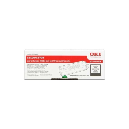 Cartuccia toner nero originale OKI C5600/C5700 - 43324408