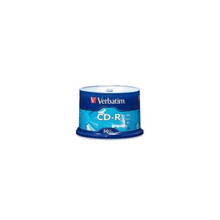 CD-R Verbatim 52x 700 MB (50 unità)