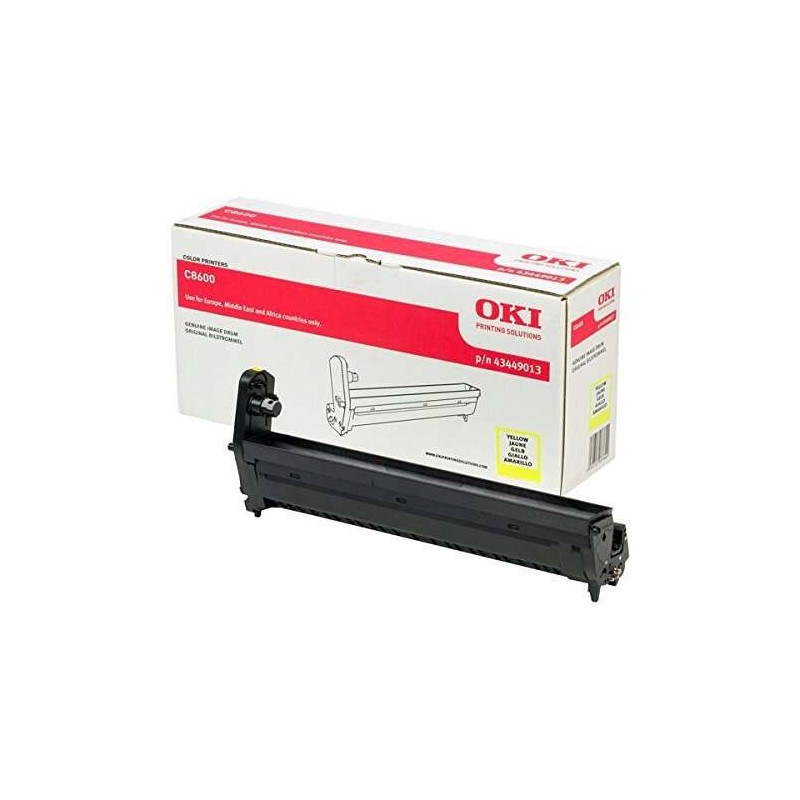 Tamburo immagine originale giallo OKI C8600/C8800 - 43449013 (Tamburo)