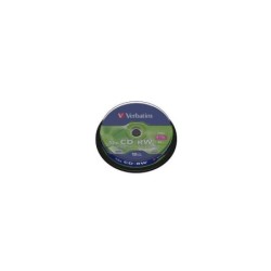 Verbatim CD-RW riscrivibile 8-12x 700 MB (10 unità di latta)