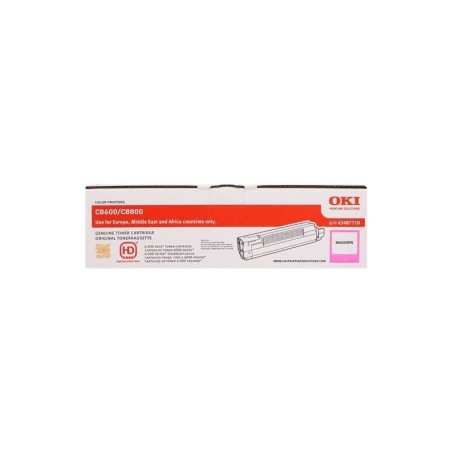 Cartuccia toner originale magenta OKI C8600/C8800 - 43487710