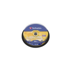 Verbatim DVD+RW Regrabable 4x 4.7GB (Tarrina 10 Uds)