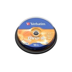 Verbatim DVD-R 16x 4,7 GB (vasca da 10 unità)