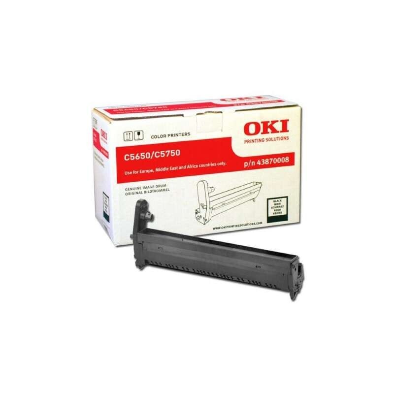 Tamburo per immagini originali nero OKI C5650/C5750 - 43870008 (Tamburo)