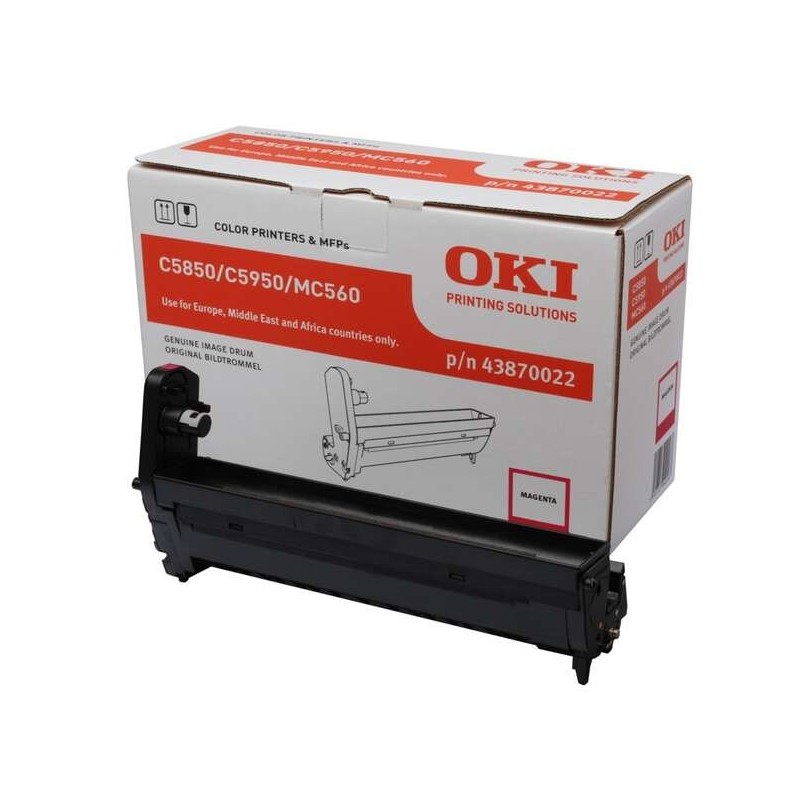 Tamburo immagine originale magenta OKI C5850/C5950/MC560 - 43870022 (Tamburo)