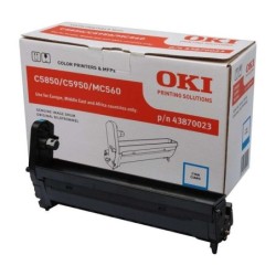 Tamburo immagine originale OKI C5850/C5950/MC560 ciano - 43870023 (tamburo)