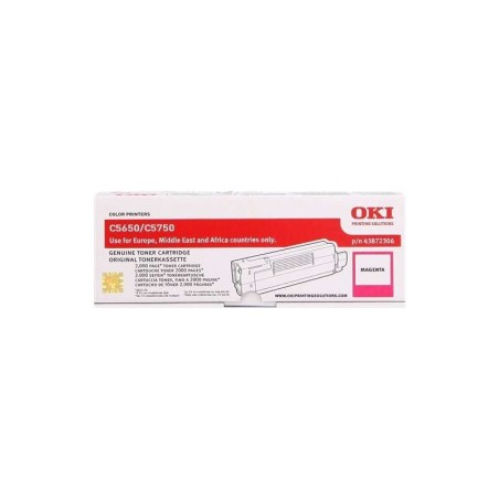 Cartuccia toner originale magenta OKI C5650/C5750 - 43872306