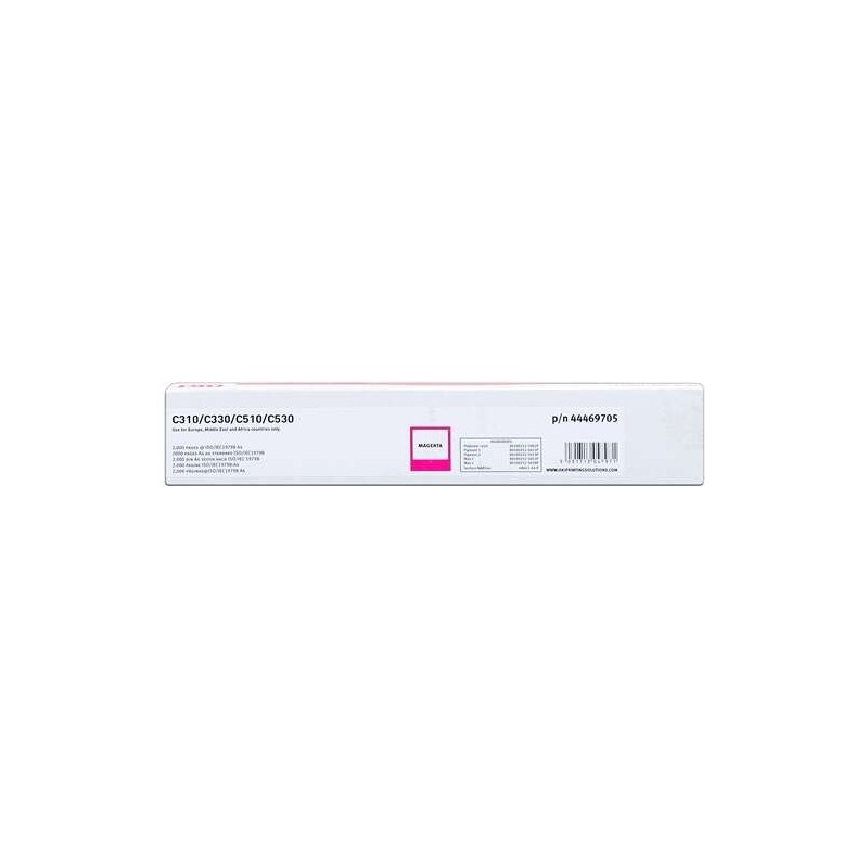 Cartuccia toner originale magenta OKI C310/C510/MC351/MC361 - 44469705 Cartuccia toner originale magenta OKI C310/C510/MC351/MC361 - 44469705