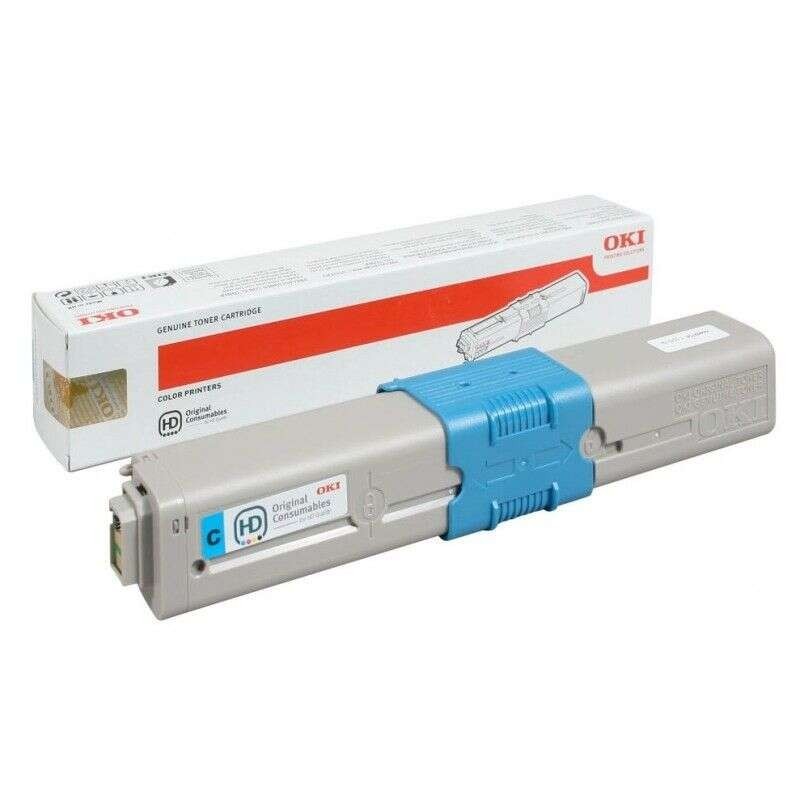OKI C510/C530/MC561/MC562 Cyan Cartucho de Toner Original - 44469724 OKI C510/C530/MC561/MC562 Cyan Cartucho de Toner Original - 44469724