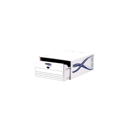 Fellowes Bankers Box Basic Pack de 5 Cajones Archivadores - Carton Reciclado Certificacion FSC