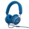 Cuffie Energy Sistem con Microfono - Ultraleggere e con Cavo Piatto Antigroviglio - Colore Blu
