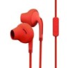 Cuffie Energy Sistem Style 2+ - Bassi Profondi - Microfono - Controllo Conversazione - Doppia Lunghezza - Colore Rosso