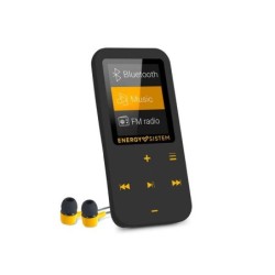 Energy Sistem MP4 Touch Bluetooth Amber - 16GB - Botones Tactiles - Radio FM - MicroSD - Color Negro