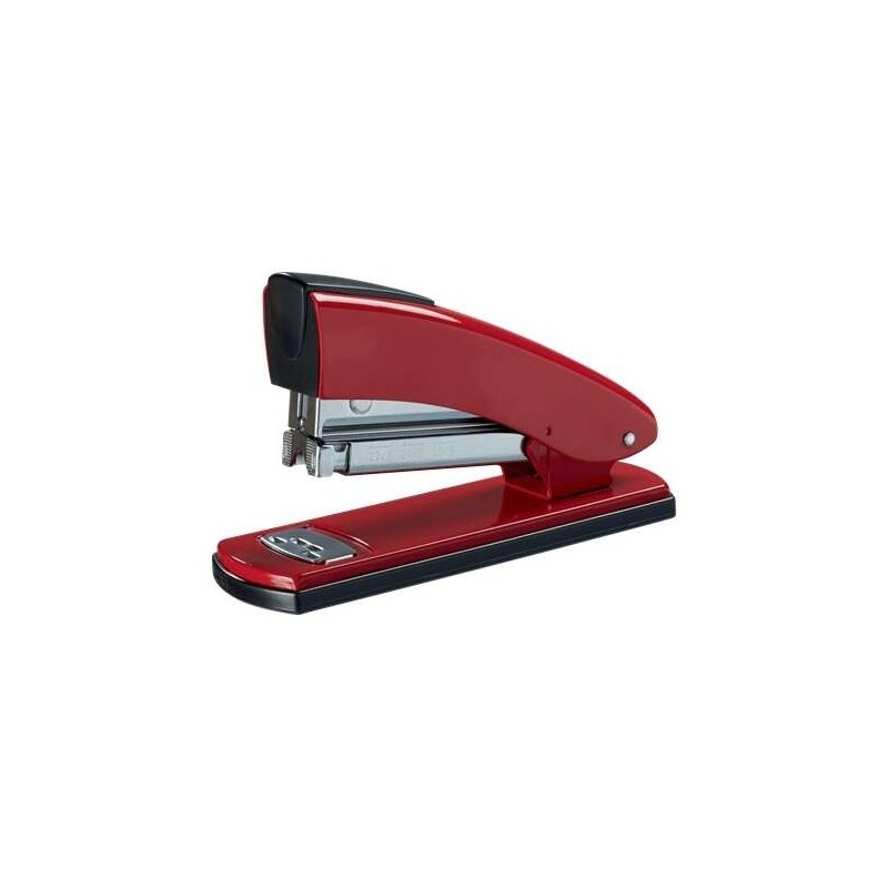 Petrus 2001 Grapadora Metalica Retro - Hasta 30 Hojas - Grapado Cerrado, Abierto y Clavado - Color Rojo Petrus 2001 Grapadora Metalica Retro - Hasta 30 Hojas - Grapado Cerrado, Abierto y Clavado - Color Rojo