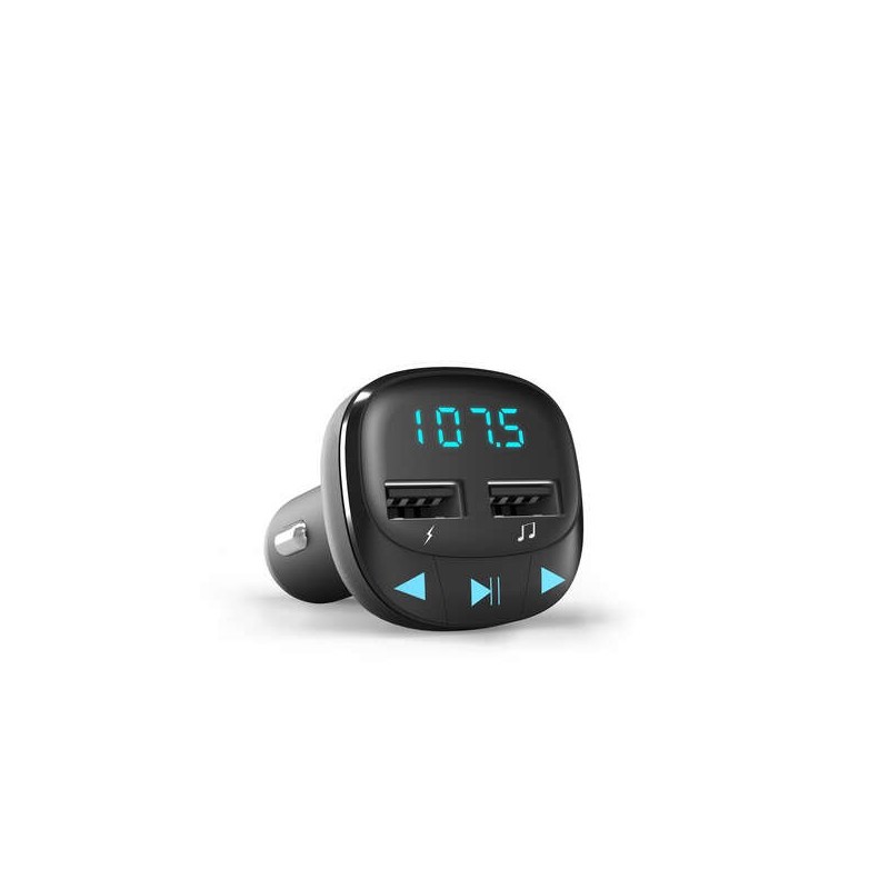 Trasmettitore FM Energy Sistem per Auto - MicroSD - Ricarica USB - USB MP3 - Colore Nero Trasmettitore FM Energy Sistem per Auto - MicroSD - Ricarica USB - USB MP3 - Colore Nero