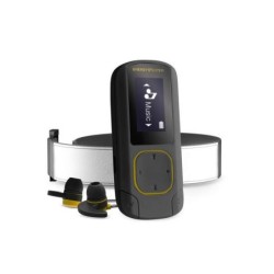 Energy Sistem MP3 Clip BT Sport - 16GB - Radio FM - Bracciale - MicroSD - Colore Giallo