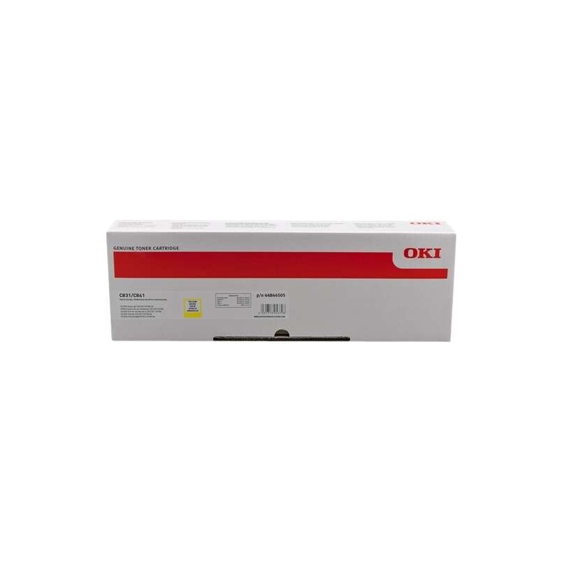 Cartuccia toner giallo originale OKI C831/C841 - 44844505