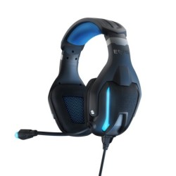 Cuffie da gaming Energy Sistem ESG 5 Shock - Luce LED - Microfono con asta - Vibrazione sonora - Cuscinetti in tessuto - Colore 