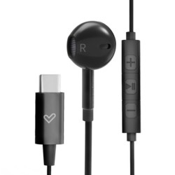 Cuffie Energy Sistem Smart 2 - Tipo C - Controllo musica e volume - Custodia da viaggio - Colore nero